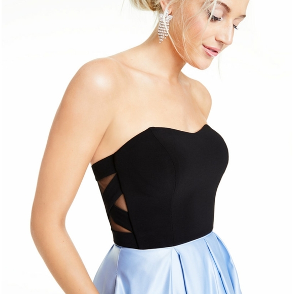 🆕️ Blondie Nites Strapless Dress Formal Gown - Picture 2 of 7